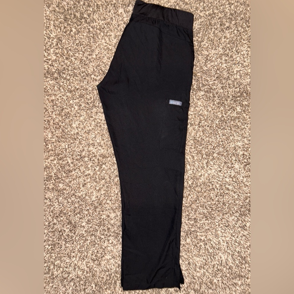 Med Couture Women Black Scrub Bottom